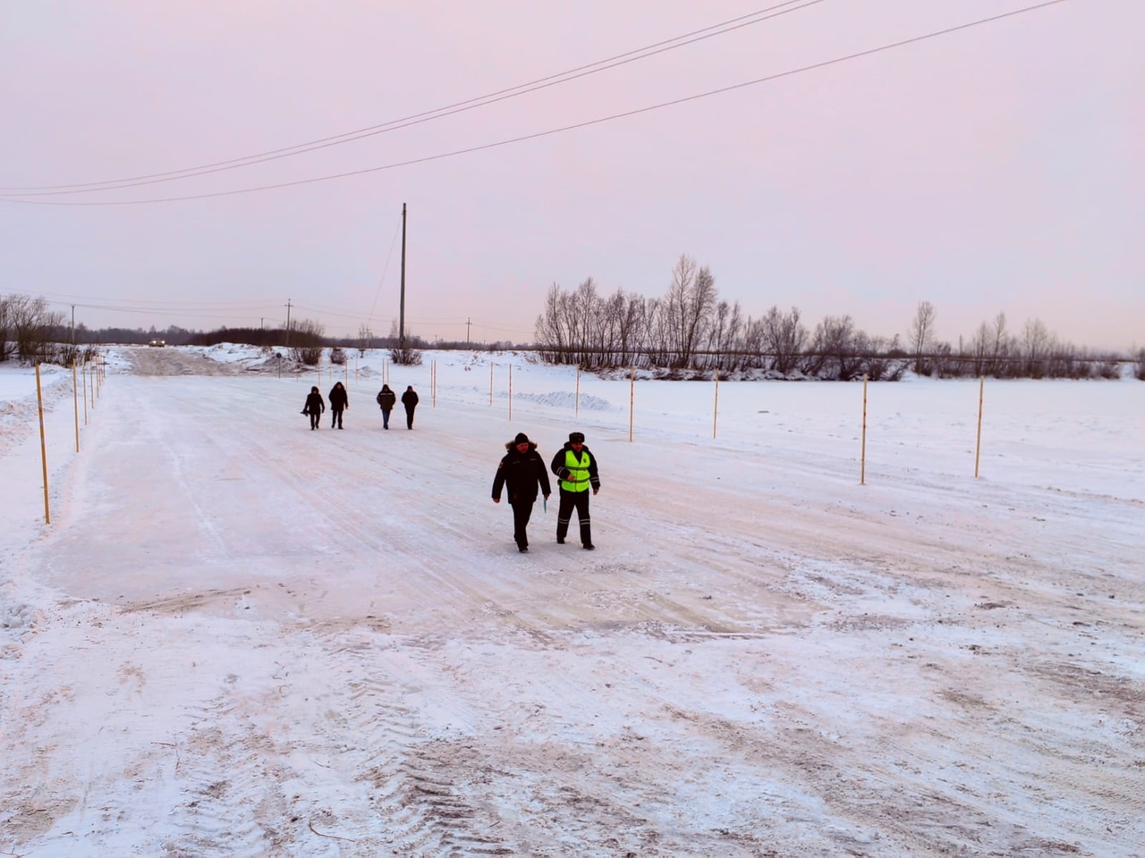 В Ачинске открылась ледовая переправа «Ачинск – Причулымский» / Ачинск /  ЛЕНТА НОВОСТЕЙ / 24 SIBINFO